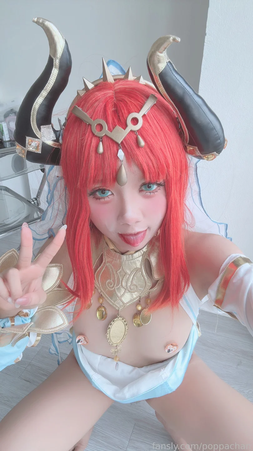 PoppaChan - Nilou [27P-31MB] tg@simisebaisi 【丝足阁】011.webp